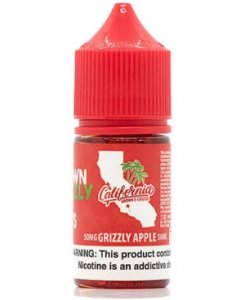 CALIFORNIA GROWN E-LIQUIDS SALTS - GRIZZLY APPLE SALT