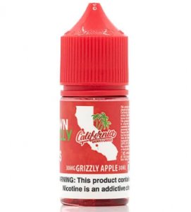 CALIFORNIA GROWN E-LIQUIDS SALTS - GRIZZLY APPLE SALT