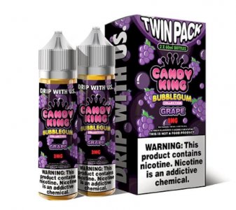 CANDY KING EJUICE BUBBLEGUM COLLECTION - GRAPE