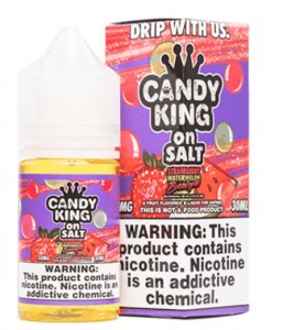 CANDY KING BUBBLEGUM COLLECTION ON SALT - STRAWBERRY WATERMELON