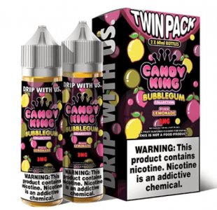 CANDY KING EJUICE BUBBLEGUM COLLECTION - PINK LEMONADE