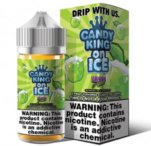 CANDY KING ON ICE EJUICE - HARD APPLE ON ICE