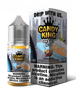 CANDY KING ON SALT ICED - PEACHY RINGS
