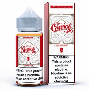 HOLY CANNOLI EJUICE - STRAWBERRY CREAM CANNOLI