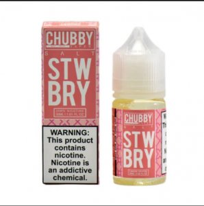 CHUBBY BUBBLE VAPES SALTS - STRAWBERRY SALT