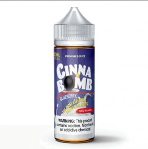 CINNABOMB PREMIUM EJUICE - CINNABOMB BLUEBERRY