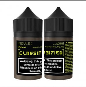 CLASSIFIED E-LIQUID SALTS - INDULGE