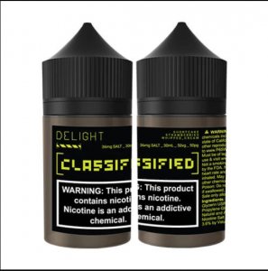 CLASSIFIED E-LIQUID SALTS - DELIGHT     