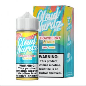 CLOUD NURDZ EJUICE - STRAWBERRY LEMON ICED