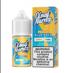 CLOUD NURDZ EJUICE SALT - PEACH BLUE RAZZ