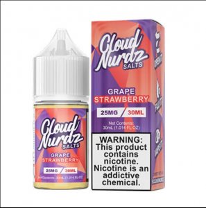 CLOUD NURDZ EJUICE SALT - GRAPE STRAWBERRY