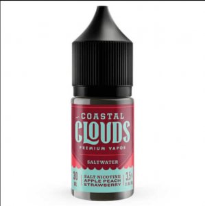 SALTWATER BY COASTAL CLOUDS - APPLE PEACH STRAWBERRY