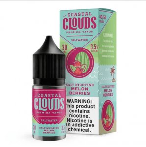COASTAL CLOUDS EJUICE - MELON BERRIES SALT
