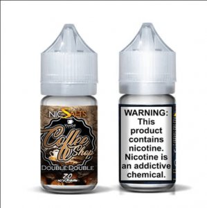 COFFEE SHOP BY VANGO VAPES SALT - DOUBLE DOUBLE