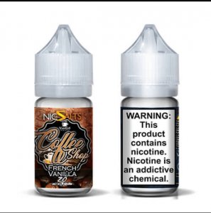 COFFEE SHOP BY VANGO VAPES SALT - FRENCH VANILLA