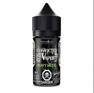 CONVICTED VAPES SALTS - HEAVY METAL