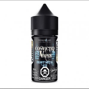 CONVICTED VAPES SALTS - HEAVY METAL ICE