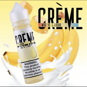 CRÈME E-LIQUID - BANANA CREME