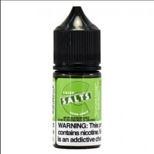 CRISP ELIQUID SALTS - SOUR APPLE