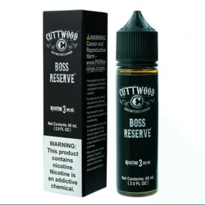 CUTTWOOD E-LIQUIDS - BOSS RESERVE