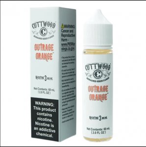 CUTTWOOD E-LIQUIDS REIMAGINED SERIES - OUTRAGE ORANGE