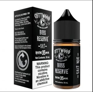 CUTTWOOD E-LIQUIDS SALT - BOSS RESERVE