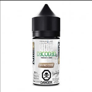 DECODED ELIQUID SALTS - DA VINCI CODE