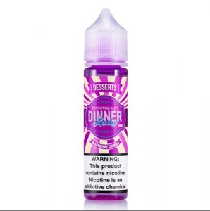 DINNER LADY PREMIUM E-LIQUIDS - BLACKBERRY CRUMBLE