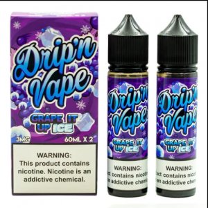 DRIP N VAPE - GRAPE IT UP ON ICE ELIQUID
