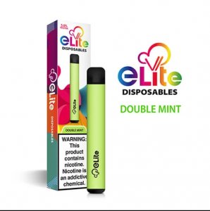 ELITE DISPOSABLES - DISPOSABLE VAPE PEN - DOUBLE MINT