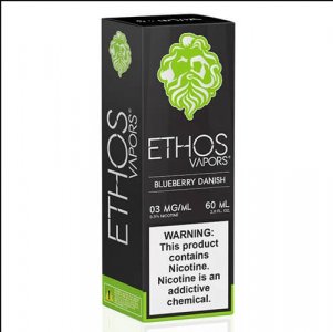 ETHOS VAPORS - ZEUS (BLUEBERRY DANISH)