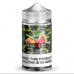 FANATICS E-JUICE SALT NIC - WATERMELON PEACH GUMMY RINGS
