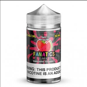 FANATICS E-JUICE SALT NIC - WATERMELON STRAWBERRY