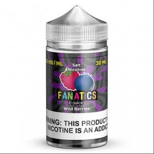 FANATICS E-JUICE SALT NIC - WILD BERRIES