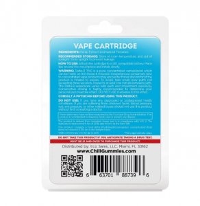 Chill Plus Delta-8 Vape Cartridge - Zkittles - 900mg (1ml)