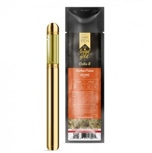 Liquid Gold Delta-8 Vape Pen - Durban Poison - 900mg