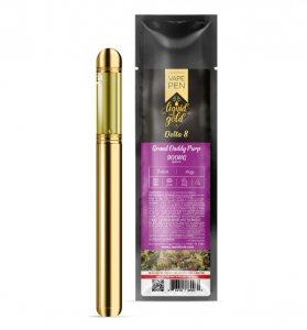 Liquid Gold Delta-8 Vape Pen - Grand Daddy Purp - 900mg