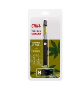 Chill Plus CBD Delta-8 - Disposable Vaping Pen - Sour Diesel - 900mg (1ml)