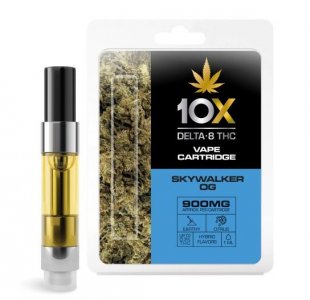 10X Delta-8 THC - Skywalker OG Vape Cartridge - 900mg (1ml)