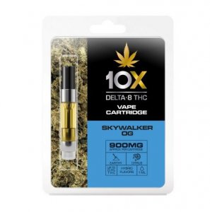 10X Delta-8 THC - Skywalker OG Vape Cartridge - 900mg (1ml)
