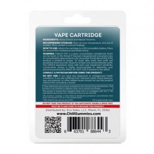 Chill Plus Delta-8 Vape Cartridge - Tangie OG - 900mg (1ml)