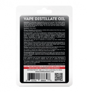 Chill Plus CBD + Delta-8 Vape Distillate Oil Concentrate Syringe- 800X