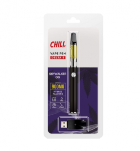 Chill Plus CBD Delta-8 - Disposable Vaping Pen - Skywalker OG - 900mg (1ml)