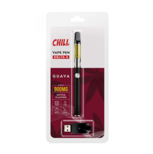 Chill Plus CBD Delta-8 - Disposable Vaping Pen - Guava - 900mg (1ml)