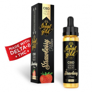 Liquid Gold Vape Liquid [12ml] - Strawberry