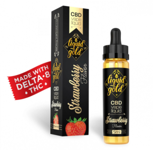 Liquid Gold Vape Liquid [5ml] - Strawberry