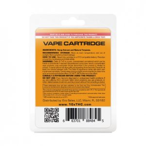 10X Delta-8 THC - Pineapple Express Vape Cartridge - 900mg