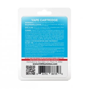 Chill Plus Delta-8 Vape Cartridge - Zkittles - 900mg