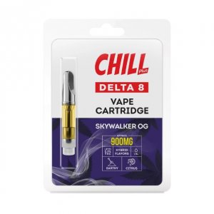 Chill Plus Delta-8 Vape Cartridge - Skywalker OG - 900mg