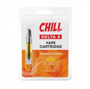 Chill Plus Delta-8 Vape Cartridge - Mango Kush - 900mg